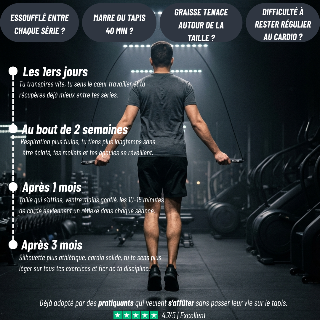 Corde a sauter Fluide Allure